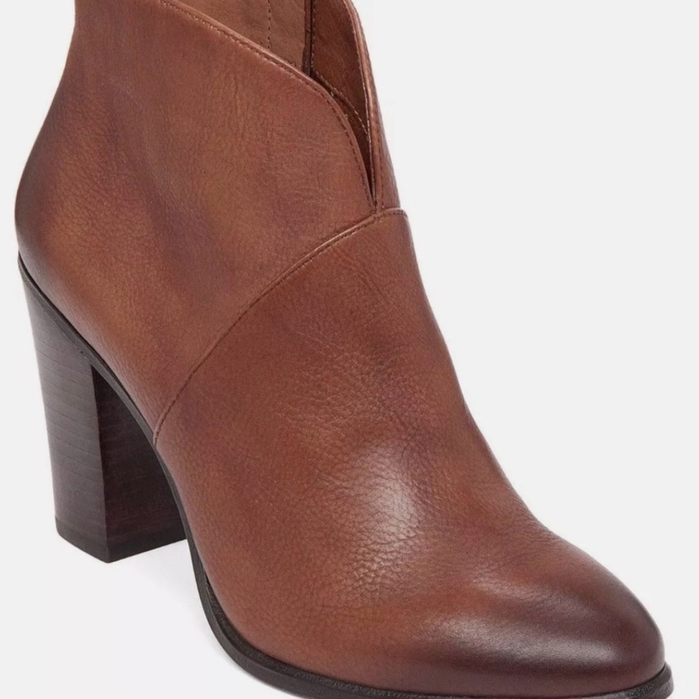 Vince Camuto Chestnut Heeled Boots - Picture 1 of 7